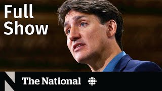 CBC News The National  NDP ends support deal with Liberals [upl. by Stonwin]