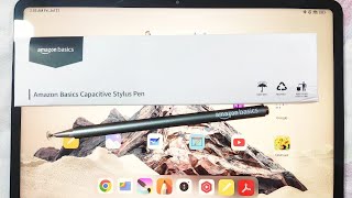 Amazon Basics Capacitive Stylus Pen 🖊️🖋️As an Affordable Option For Xiaomi Pad 6MiPad Ipad S6lite [upl. by Nohtahoj572]