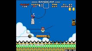 ATTEMPT OF A NORMAL HACK SUPER MARIO WORLD HACK 03 [upl. by Lebiram]