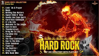 100 Greatest Hard Rock 80s 90s Playlist ⚡ Bon Jovi Linkin Park Metallica Guns N Roses Nirvana [upl. by Auqinal]