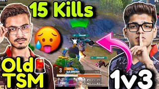 Jonathan SHOCKING 1v3🐐👑 • TSMent Like Push 15 Kills🥵🇮🇳 [upl. by Ambrogino]