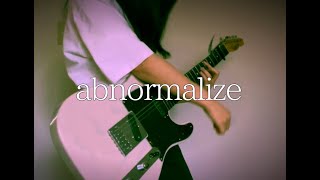 abnormalize 凛として時雨 ギターcover [upl. by Eicirtap]