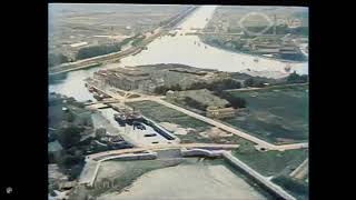 De KLM filmt in 1928 beelden van Vlissingen en Middelburg vanuit de lucht Nu in kleur [upl. by Silohcin]