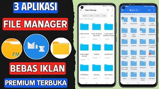 3 Aplikasi File Manager Terbaik Untuk Android [upl. by Jessen]