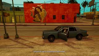 Początki w LS  GTA San Andreas Definitive Edition PL 1 [upl. by Antipus]