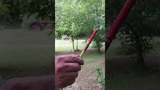 Shooting primitive phragmites arrows Smash up lol [upl. by Kolivas]