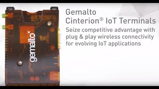 Introducing Gemalto Cinterion® IoT Terminals [upl. by Nelyk]