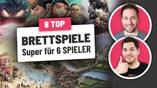 Richtig coole Brettspiele für 6 und mehr Spieler 🤩 Zuschauertipps [upl. by Barram911]