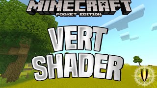 VERT SHADER  MCPE SHADERS FOR 116 [upl. by Warde]