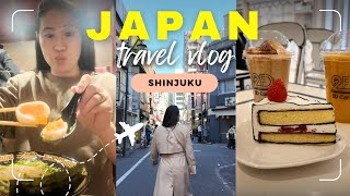 Japan Travel Vlog  First 24 hours in Tokyo Exploring eating shopping [upl. by Adnima]