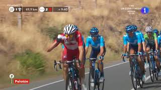 Etapa 9 Vuelta Ciclista España 2018 [upl. by Grissel907]