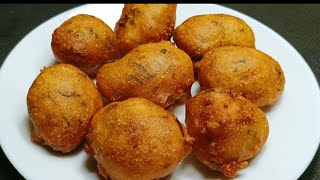 Tasty wheat flour Mysore bondaMysore bondasnaks recipe [upl. by Combe204]