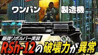 【タルコフ】胸一撃のリボルバー実装！新武器RSh12でSTREETS OF TARKOVの激戦区をお散歩【ゆっくり実況】 [upl. by Abbotsen882]