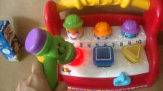 FisherPrice Laugh amp Learn Learning Toolbench by wwwiceandnutpantowncom [upl. by Sainana]