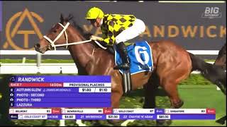 AUTUMN GLOW  TEA ROSE STAKES GROUP 2 [upl. by Ymmaj]