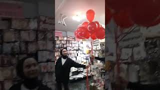 29 Ekim Cumhuriyet Bayramı kutlamaları helyumlu balon 🎈 [upl. by Nylodnarb]