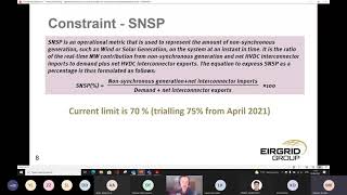 Operating Ireland’s power system at high renewable generation levels Simon Tweed EirGrid [upl. by Knut254]