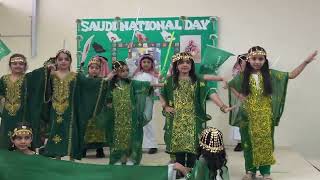 Saudi National Day Celebration  2024 Grade  1 [upl. by Adnahsar]