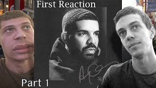 First Reaction To Drake  Scorpion Disk 1 Review Rant and Score [upl. by Aneema]