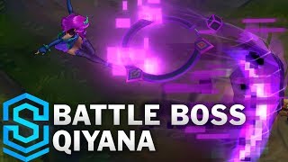 Battle Boss Qiyana Skin Spotlight  PreRelease  League of Legends [upl. by Markiv]