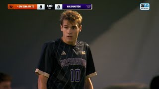 Mens Soccer UW vs Oregon St 082624 [upl. by Vod]