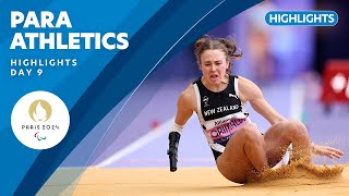 🏃 Para Athletics Highlights  Day 9  Paris 2024 Paralympic Games [upl. by Aderf]