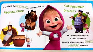 Masha e Orso Cosa farò da grande  libro per bambini letto ad alta voce [upl. by Engedi]