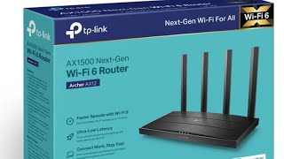 Tp link Archer ax12 router setup and review tplink router wifi6router speedtest airtelxtreme [upl. by Ellenehs201]