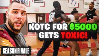 King OF The Court 1v1 For 5000 Got Toxic  THEY ALMOST FOUGHT [upl. by Ysirhc]