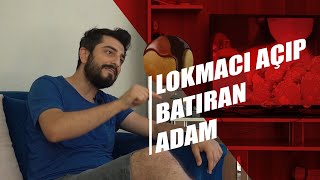 LOKMACI AÇIP BATAN ADAM  Röportaj Adam 01journos [upl. by Itram]