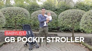 GB Pockit Stroller Review  Babylist [upl. by Laddy]