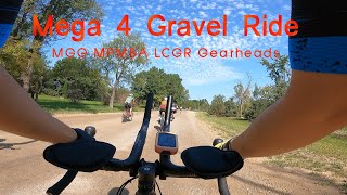 Mega 4 Third Annual Gravel Bike Social Ride [upl. by Annaiviv647]