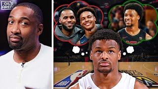 Gilbert Arenas Wants Bronny James To Carve His OWN Path [upl. by Rahcir431]