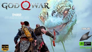 GOD OF WAR  Third 60 minutes   RTX 4060 8GB  Asus ROG Strix G16 Full HD  Ultra godofwar [upl. by Casimire]