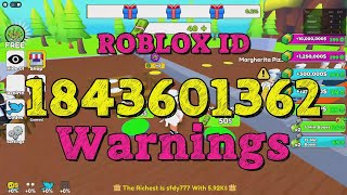 WARNINGS Roblox Song Codes [upl. by Irfan652]