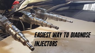 EASIEST WAY TO DIAGNOSE LEAKY BMW INJECTORS  How to Find Leaking N54 Injectors No Check Engine [upl. by Lyndel246]