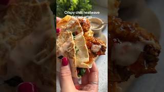 Crispy Chilli Heatwave Folded Wrap Recipe [upl. by Yesak431]