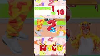 Counting 1 to 10  WeGo TV Kids Songs amp Nursery Rhymes short [upl. by Trauts369]