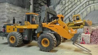 RC komatsu WA6006 LIVE ACTION POWER [upl. by Berners]