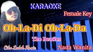 OBLADIOBLADAThe BeatlesFemale KeyKARAOKE [upl. by Ruford]