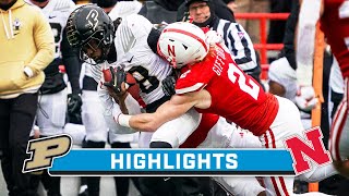 Purdue at Nebraska  Highlights  Big Ten Football  Oct 28 2023 [upl. by Bohner]