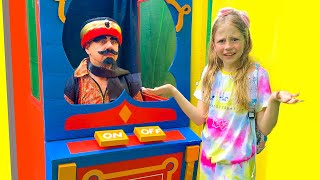 Nastya and Dad escape the maze and other funny stories for kids [upl. by Iana]