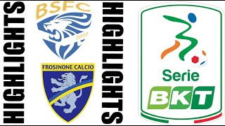 Brescia  Frosinone 40 Highlights  Serie B 20242025 [upl. by Ellebana]