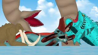 Sandworm VS Buzbloop VS Reaper Leviathan [upl. by Fotinas]