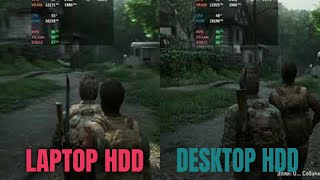 5400rpm vs 7200rpm HDD  The Last of us [upl. by Enelrad]