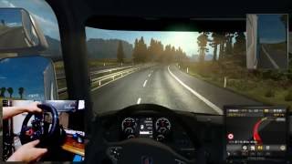 EuroTruckSimulator2  Logitech G29 [upl. by Goraud]