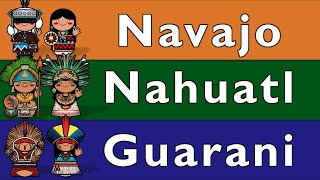 NATIVE AMERICAN NAVAJO NAHUATL amp GUARANI [upl. by Arammahs]