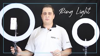 Ring Light  Comparativo entre Ring RL12 e RL18 Qual modelo escolher [upl. by Agarhs]