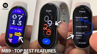 Mi Band 9  Top Features that you should know and How to Use it Guide [upl. by Ellison706]