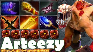 Epic Gaming Triumph Unleashed Arteezy Lifestealer Dota 2  NoobSupport13 [upl. by Anuait]